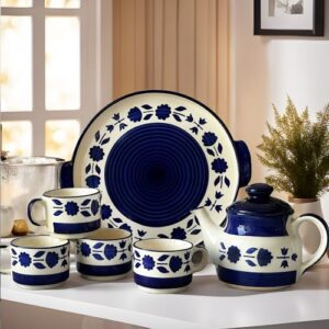 Praahi Lifestyle Tea Cup Set with Kettle & Se... - Image 2