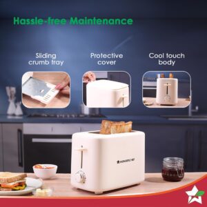 Wonderchef Bellagio 2-Slice Pop-up Toaster wi... - Image 6