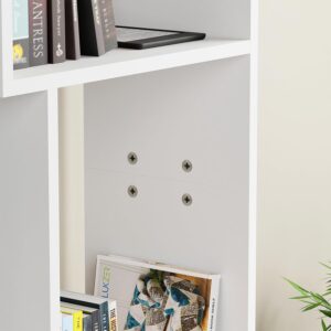 Lukzer 8 Shelves Modern Simple Engineered Woo... - Image 10