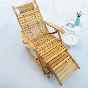 URBANCART Durable Heavy-Duty ® Relax Bamboo W... - Image 4