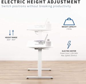 JIN OFFICE Electric Height Adjustable Desk | ... - Image 4