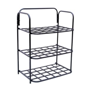 OPTIFINE Durable Plastic & Metal Shoe Rack - ... - Image 5