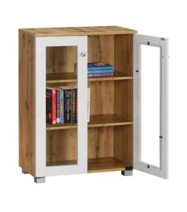 DeckUp Plank Awana Engineered Wood Book Shelf... - Image 3