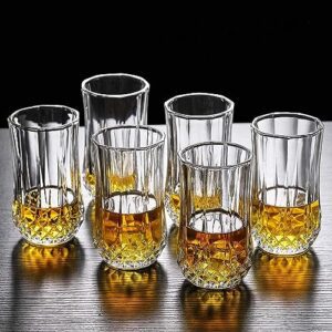 Manraj Tall Highball Curved Glasses Glass Set... - Image 6