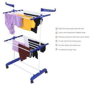 FLIPZON Premium Clothes Stand for Drying with... - Image 8