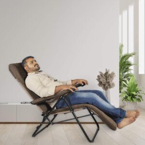 FURLAY Recliner Chair Coffee Bean Moulded Cus... - Image 8