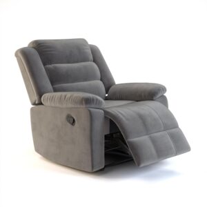 Nilkamal Sierra Velvet Fabric Manual Recliner... - Image 8