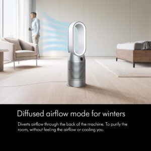 Dyson Purifier Hot+Cool Air Purifier with heater, HEPA+Activated Carbon Filter, Wi-Fi Enabled, HP07 (White) - Image 8