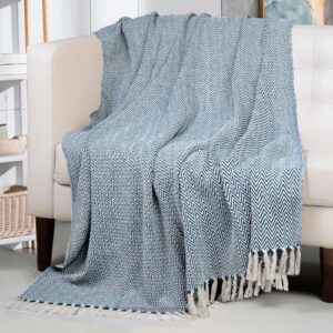 HOMADORN All Season Cotton Weaved Throw Blank... - Image 2