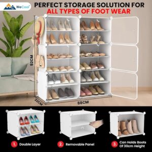 WeCool SR-W12 Upgraded Shoe Rack for Home Pla... - Image 4