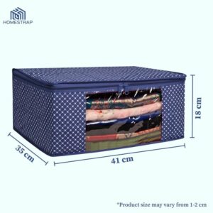 Homestrap Set of 6 Cotton Quilted Saree Cover... - Image 3