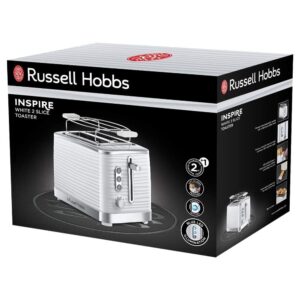 Russell Hobbs 2 Slice Toaster Inspire White |... - Image 3