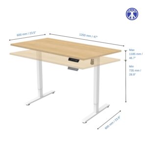 ErgoYou Electric Height Laminated Adjustable ... - Image 3