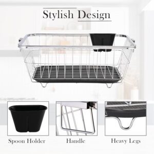 Kuber Industries Stainless Steel Dish Rack fo... - Image 5