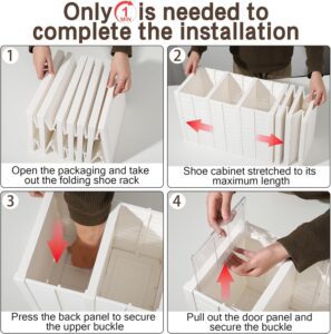 JD FRESH 5 Tier DIY Shoe Rack/Foldable Shoe R... - Image 8