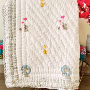 PShomes Non-Toxic 100% Cotton Kids Blanket - ... - Image 2