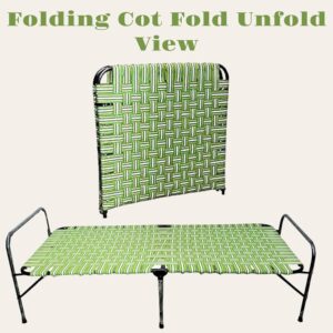 NATTNAK Single Folding Bed Size 30x72 inch Ir... - Image 4