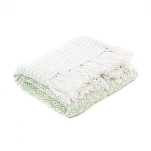 FOLK CRAFT Throw Blanket for Bed - Pure Cotto... - Image 8