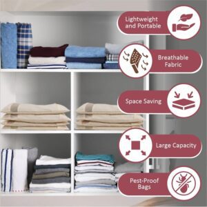 JD FRESH 12 Pcs Saree Covers For Storage/cott... - Image 5