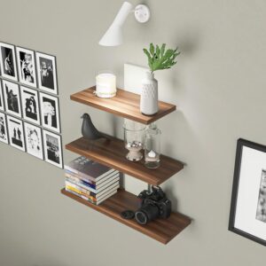 homeeasy Wooden Wall Shelves 3Tiers for Livin... - Image 4