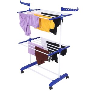 FLIPZON Premium Clothes Stand for Drying with... - Image 2