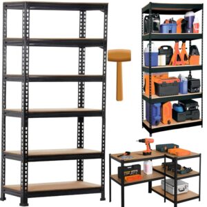 JD FRESH 6 Shelf Iron Rack for Storage/Adjust... - Image 2