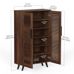BLUEWUD Carlem Tall Design Engineered Wood Si... - Image 3