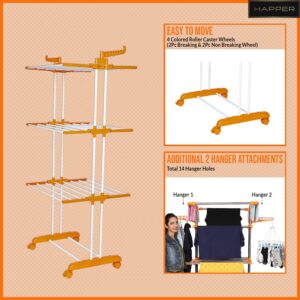 Happer Premium Clothes Stand for Drying with ... - Image 5