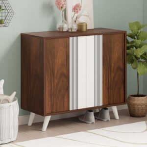 BLUEWUD Cylvie Engineered Wood Dual Tone 2 Do... - Image 2