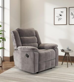 Nilkamal Sierra Velvet Fabric Manual Recliner... - Image 2