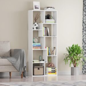 Lukzer 8 Shelves Modern Simple Engineered Woo... - Image 6