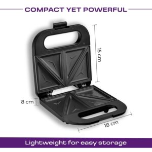 Milton Royal Express 800W Toaster Sandwich Ma... - Image 3