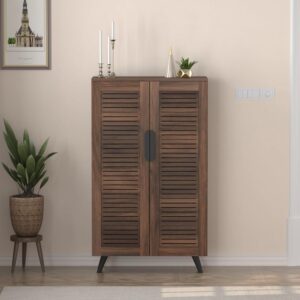BLUEWUD Carlem Tall Design Engineered Wood Si... - Image 4