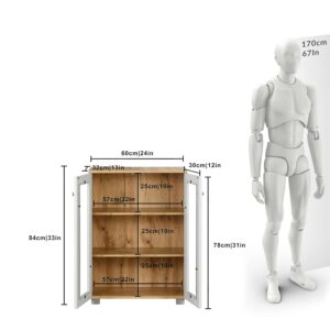 DeckUp Plank Awana Engineered Wood Book Shelf... - Image 4