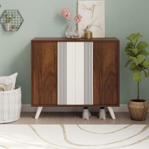 BLUEWUD Cylvie Engineered Wood Dual Tone 2 Do... - Image 4