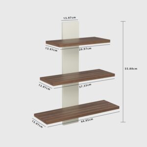 homeeasy Wooden Wall Shelves 3Tiers for Livin... - Image 7