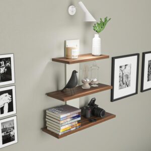homeeasy Wooden Wall Shelves 3Tiers for Livin... - Image 5