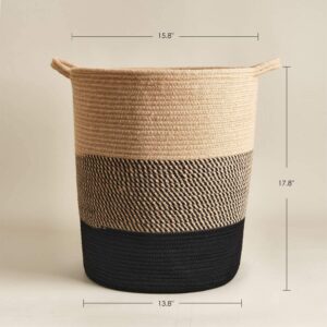 RUGSZONE® Wicker Laundry Hamper Tall Laundry ... - Image 5