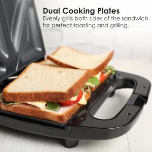 SOLARA Toaster Sandwich Maker Electric, 700 W... - Image 7