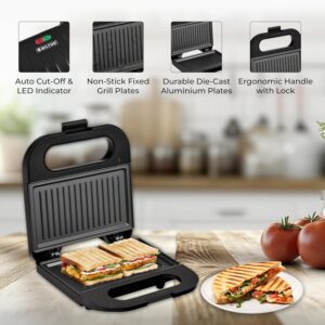 Milton Royal Express 800W Griller Sandwich Ma... - Image 4