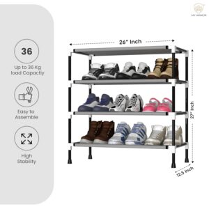 MY ARMOR Multipurpose 3-Tiers Shoe Rack with ... - Image 7