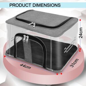 Storite 2 Pack Nylon 33 L PVC Transparent Moi... - Image 3