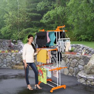 Happer Premium Clothes Stand for Drying with ... - Image 9