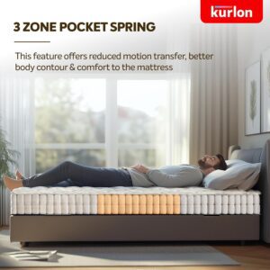 Kurlon Supernova Mattress | 3 Zone Pocket Spr... - Image 4