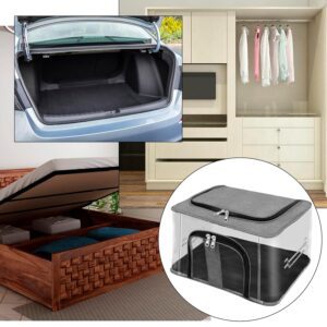 Storite 2 Pack Nylon 33 L PVC Transparent Moi... - Image 10