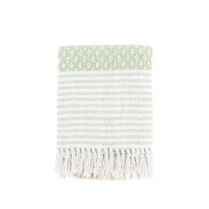 FOLK CRAFT Throw Blanket for Bed - Pure Cotto... - Image 5