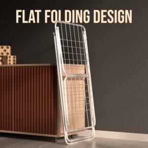 amazon basics Premium Cloth Drying Stand - 3 ... - Image 5