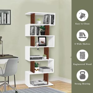 ABOUT SPACE Book Shelf - 5 ft 6 Tier Versatil... - Image 4