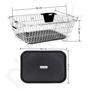 Plantex Stainless Steel Dish Drainer Basket f... - Image 3
