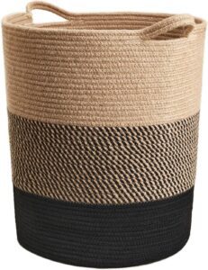 RUGSZONE® Wicker Laundry Hamper Tall Laundry ... - Image 2